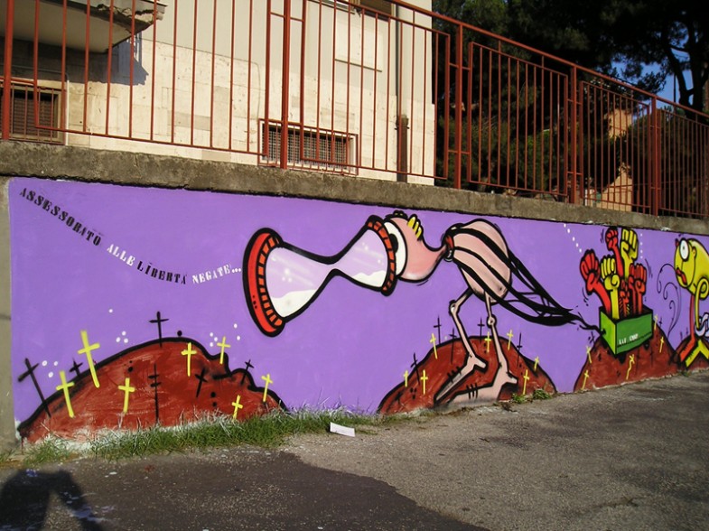 Napoli, via nerva, rione traiano