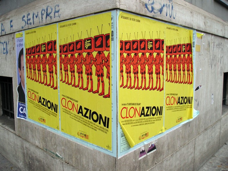 Napoli, campagna promozionale del film Clonazioni