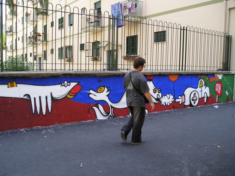 Napoli, viale augusto