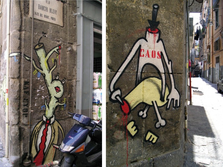 Napoli,   via banchi nuovi / via enrico de marinis