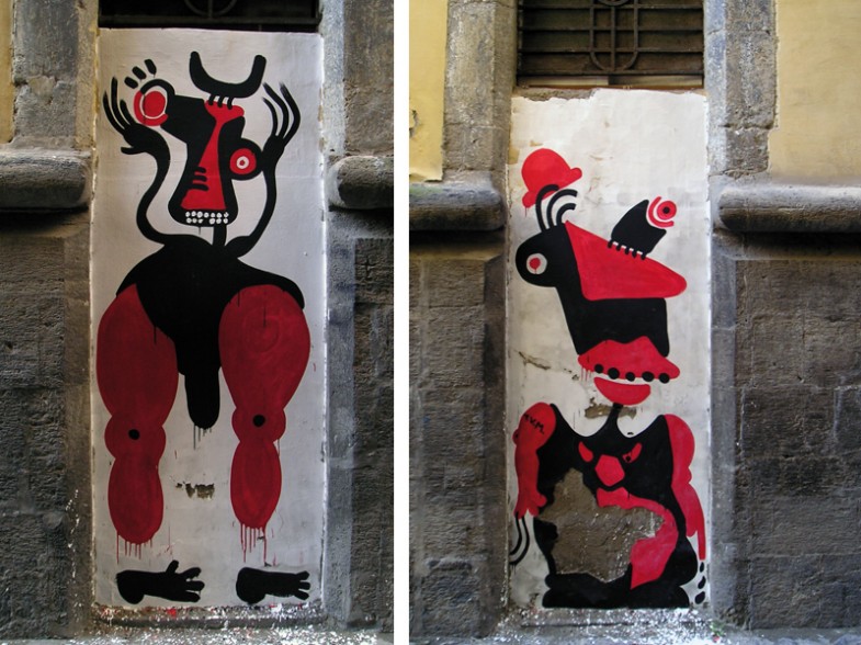 Napoli, vico san severino