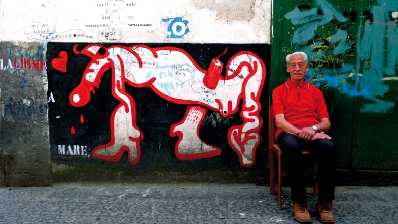 Napoli, vico lungo montecalvario