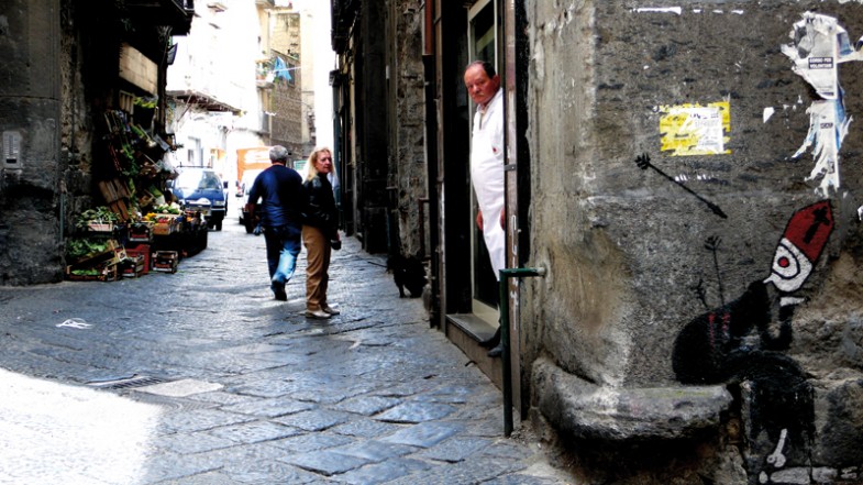Napoli, largo ecce homo