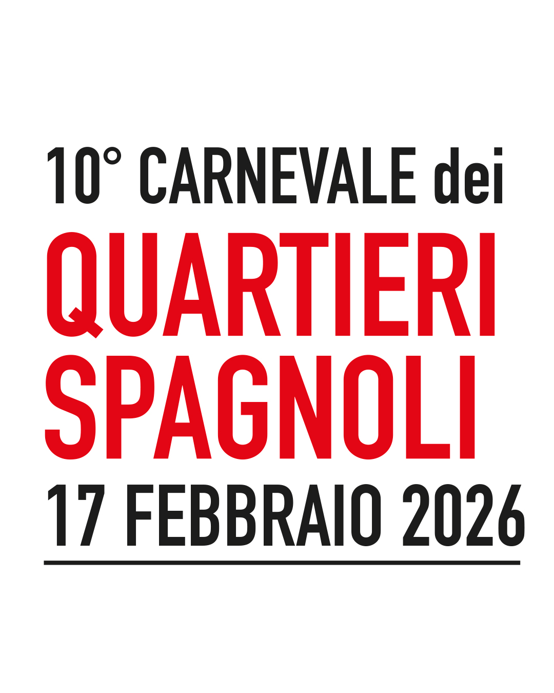 10° Carnevale dei Quartieri Spagnoli